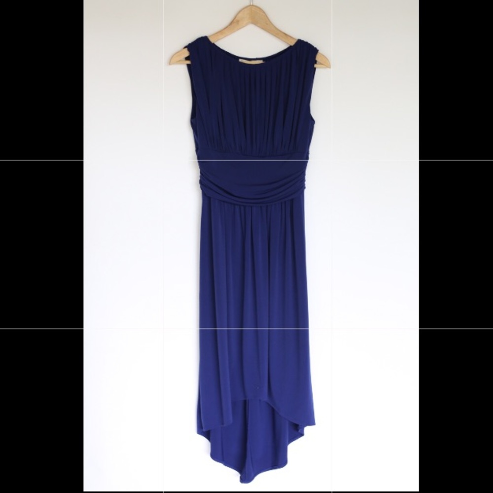 Royal blue dress
